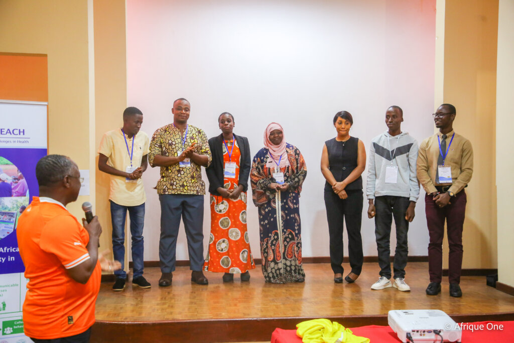 Oral presentation of Afrique One-REACH fellows
